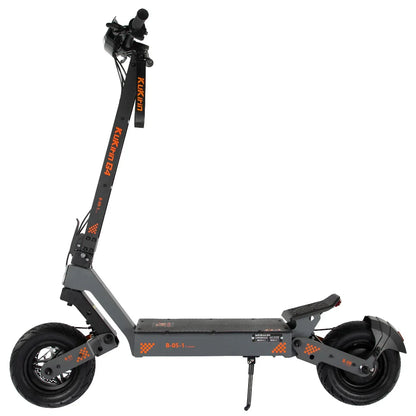 Kukith G4 electric scooter with orange accents and sturdy tires for urban commuting