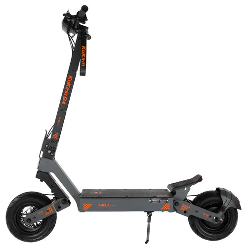 Kukith G4 electric scooter with orange accents and sturdy tires for urban commuting