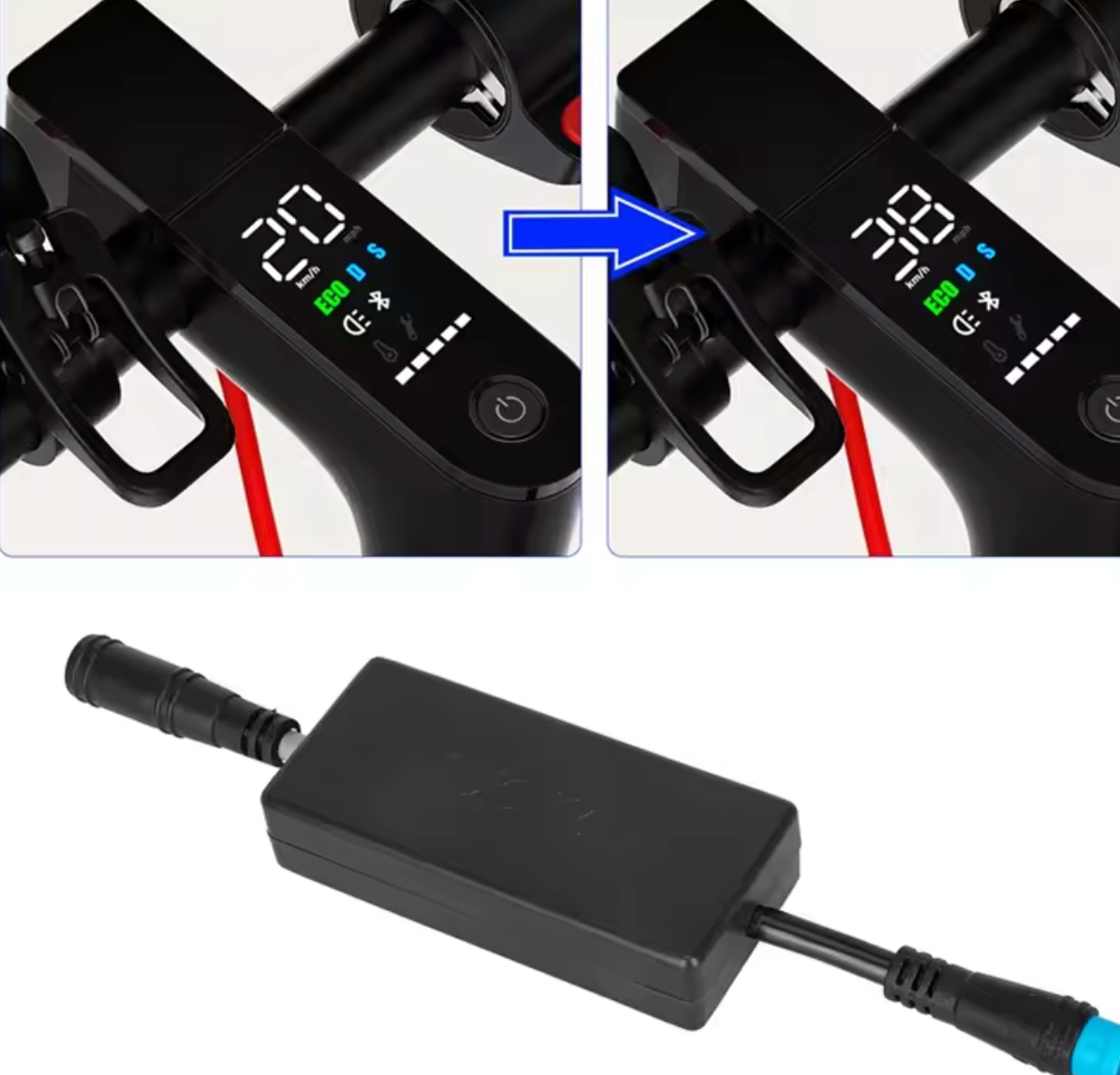 EG Scooters Xiaomi Tuning Chip 40km/h