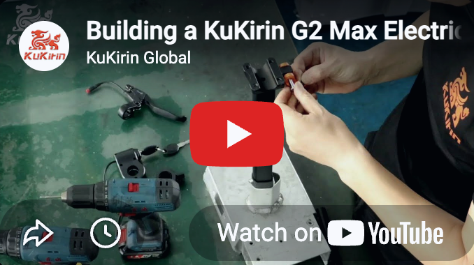 Load video: Kukirin G2 Max Being Built In the Factory